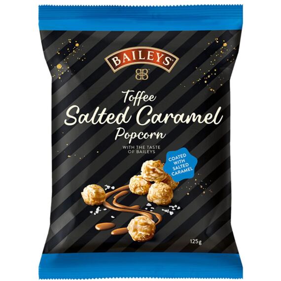 Baileys karamelový popkorn s příchutí likéru a slaného karamelu 125 g