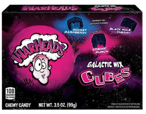 Warheads kyselé želé bonbóny s ovocnými příchutěmi 99 g