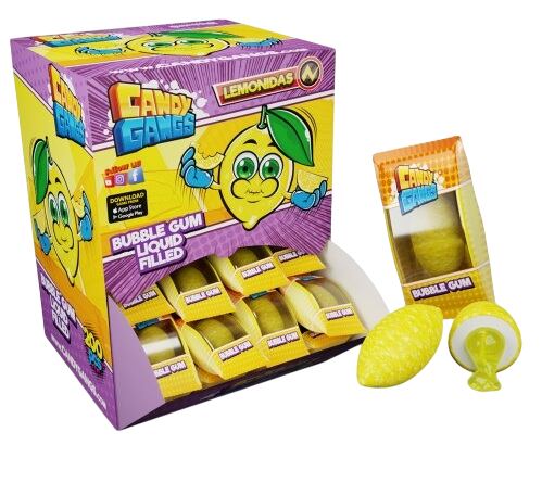 Candy Gangs žvýkačka s náplní s citronovou příchutí 4 g