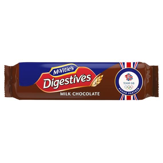McVitie's Digestives sušenky v polevě z mléčné čokolády 433 g