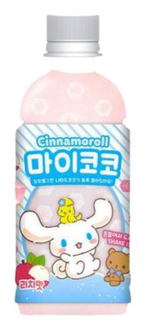 Measty Cinnamoroll nápoj s příchutí liči s kokosovým želé s cukrem 340 ml