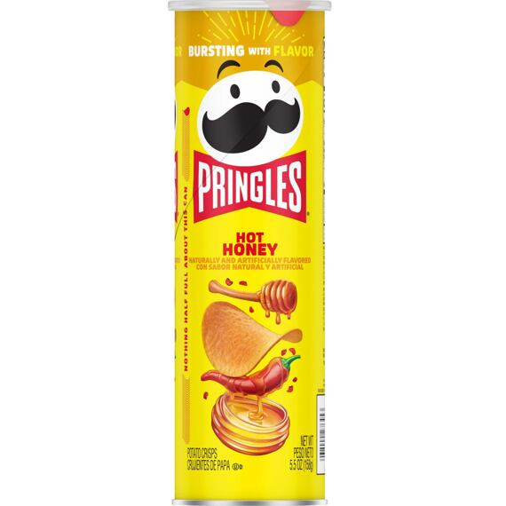 Pringles bramborové chipsy s příchutí pikantního medu 158 g
