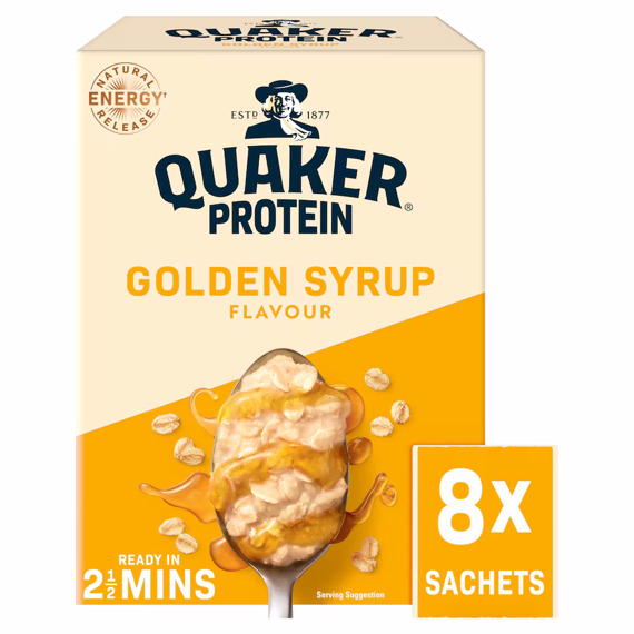 Quaker zabkása könnyű melasz ízesítéssel és megnövelt fehérjetartalommal 8 x 43 g