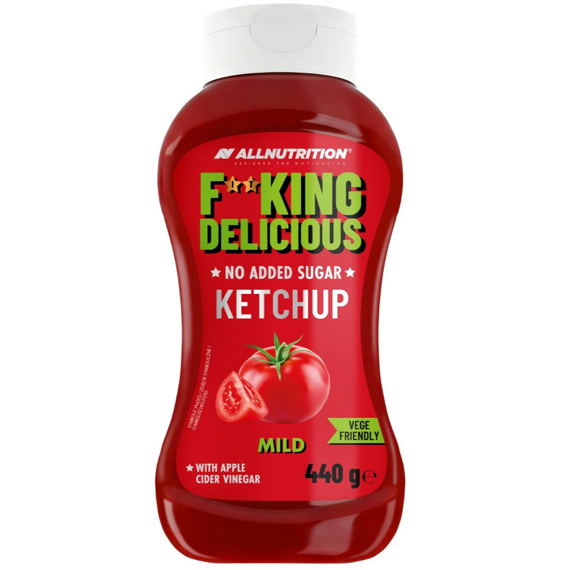 F**KING Delicious kečup s jablečným octem bez přidaného cukru 440 g