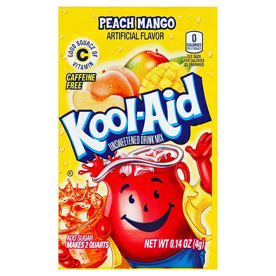 Kool-Aid nápoj v prášku s příchutí broskve a manga 4 g