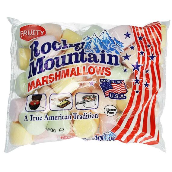 Rocky Mountain marshmallows s ovocnými příchutěmi 300 g