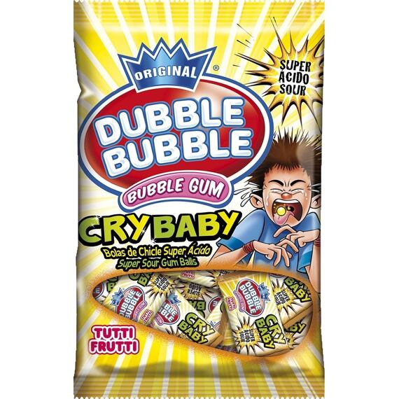 Dubble Bubble kyselé žvýkačky ovocných příchutí 85 g