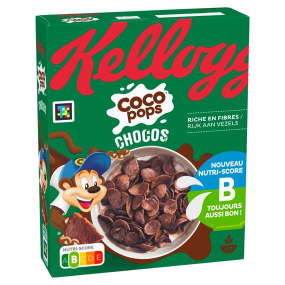 Kellogg's Coco Pops kakaové pšeničné cereálie 330 g
