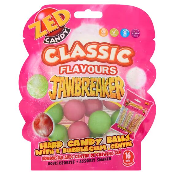 Zed Candy žvýkačky s ovocnými příchutěmi 132 g