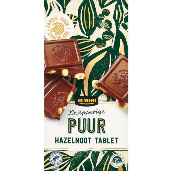 Jumbo hořká čokoláda s lískovými oříšky 200 g