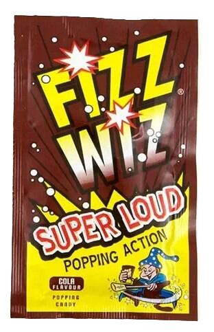 Fizz Wiz praskající bonbonky s kolovou příchutí 5 g