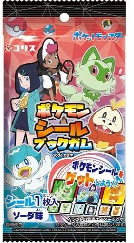 Coris Pokémon Paldea sběratelská kartička se žvýkačkou 3,5 g