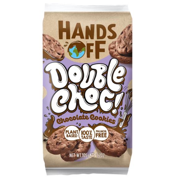 Hands Off pšeničné čokoládové sušenky s kousky čokolády 105 g