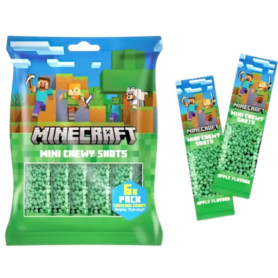 Minecraft mini rágócukor alma ízű 90 g