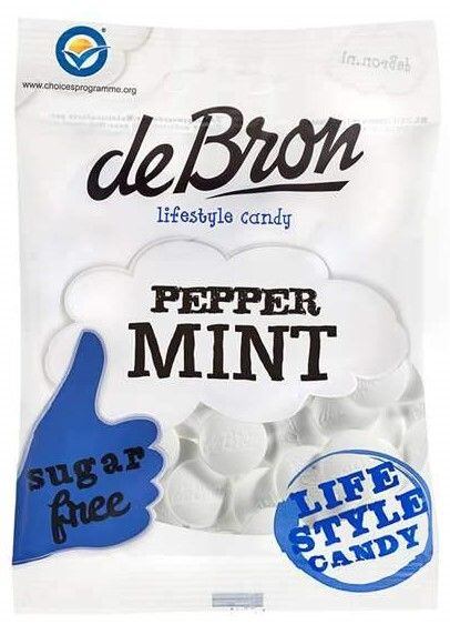 De Bron mentolky bez cukru 80 g