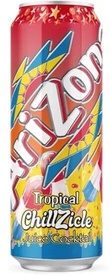 Arizona Tropical ovocný koktejl s příchutí tropického ovoce 650 ml