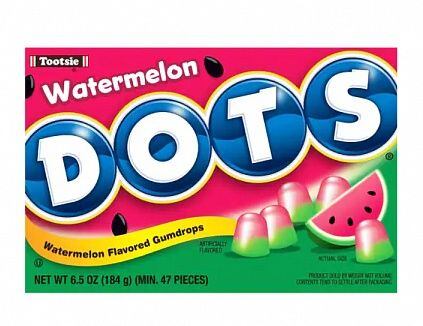 Dots žvýkací bonbonky s melounovou příchutí 184 g