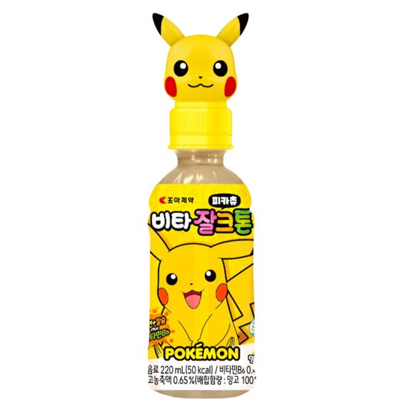 Vita Jalkton Pokémon nápoj s příchutí manga s cukry a sladidly 220 ml
