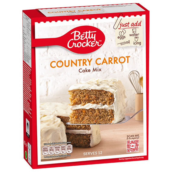 Betty Crocker směs na přípravu mrkvového dortu 425 g
