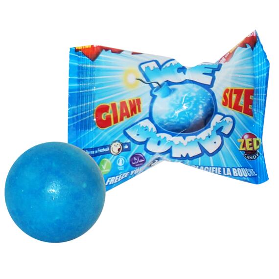 ZED Candy Jawbreaker Bomb bonbon se žvýkačkou s mátovou příchutí 13 g