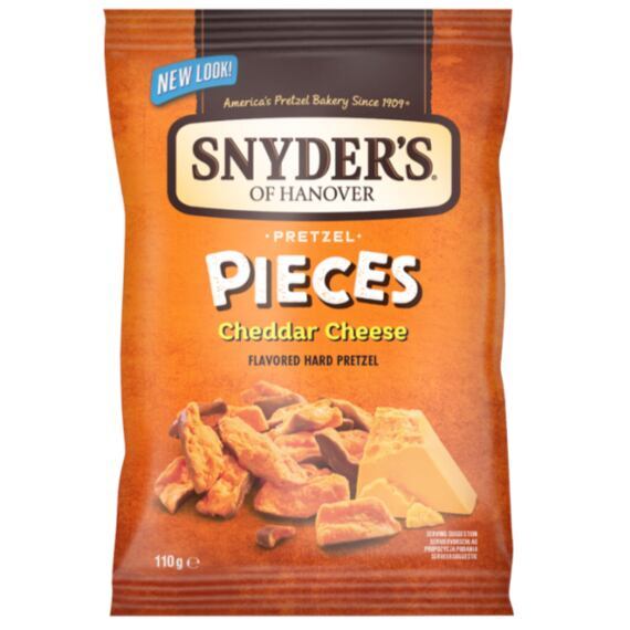 Snyder's kousky preclíků s příchutí čedaru 110 g