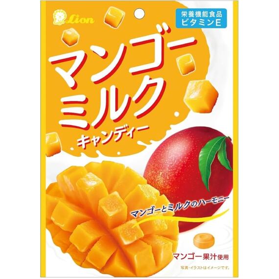 Lion JP prémiové bonbóny s příchutí zralého manga 59 g