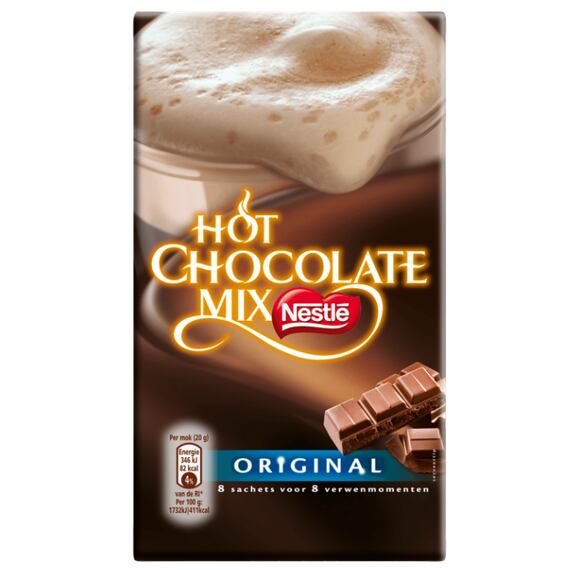 Nestlé směs na horkou čokoládu 8 x 20 g