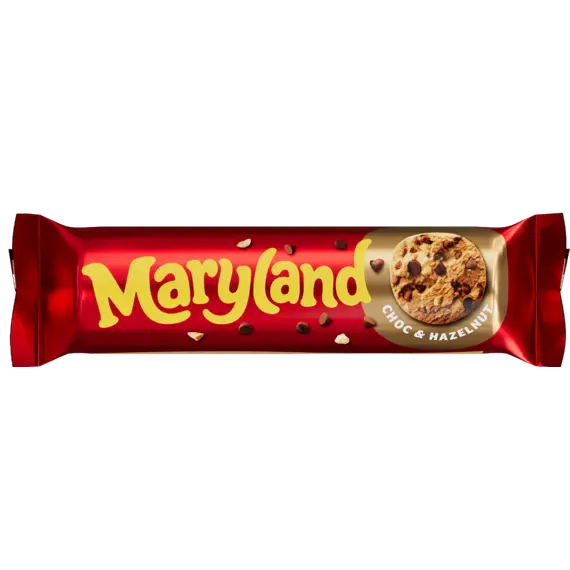 Maryland pšeničné sušenky s čokoládou a oříšky 200 g