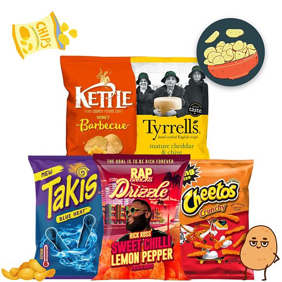 Chips sem, chips tam