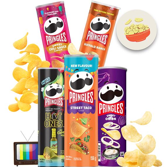 Pringles všude, kam se podíváš