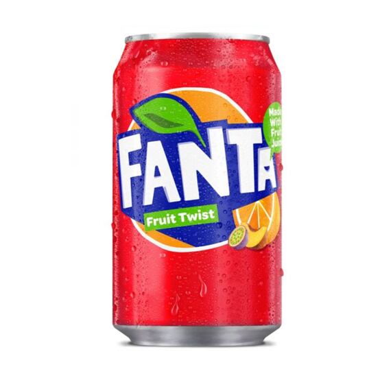 Fanta sycený nápoj s příchutí ovoce 330 ml