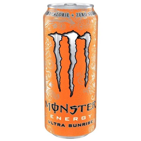 Monster Ultra sycený energetický nápoj s příchutí pomeranče a mandarinky se sladidly 473 ml