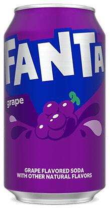 Fanta sycený nápoj s příchutí hroznu 355 ml