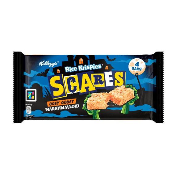 Kellogg's Krispies Squares rýžová tyčinka s příchutí marshmallow 144 g