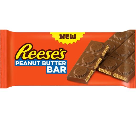 Reese's mléčná čokoláda s náplní z arašídového másla 90 g