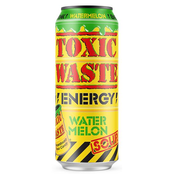 Toxic Waste energetický nápoj s příchutí vodního melounu 500 ml