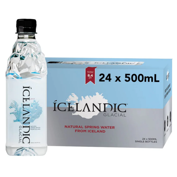Icelandic Glacial neperlivá voda 500 ml Celé balení 24 ks