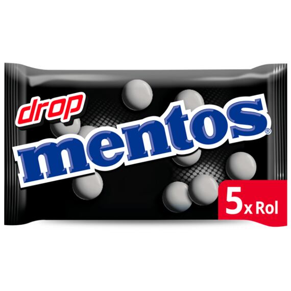 Mentos žvýkací bonbony s příchutí lékořice 5 x 37,5 g