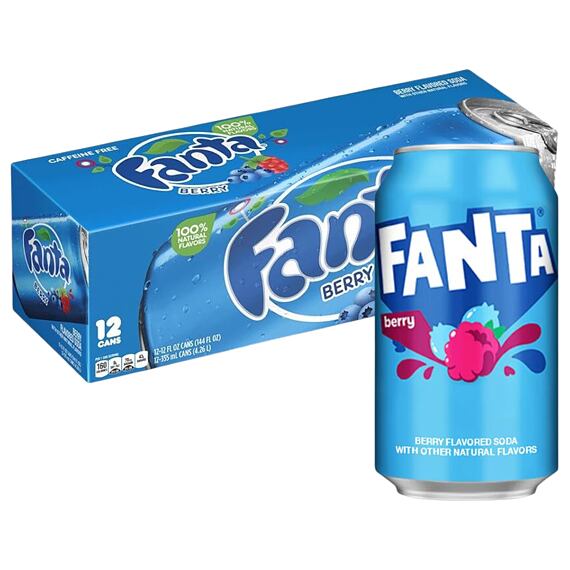 Fanta Berry 355 ml Celé Balení 12 ks