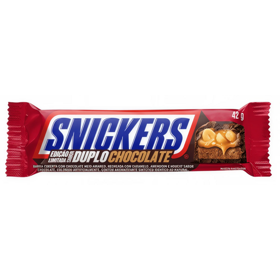 Snickers čokoládová tyčinka s karamelem, arašídy a čokoládovou náplní 42 g