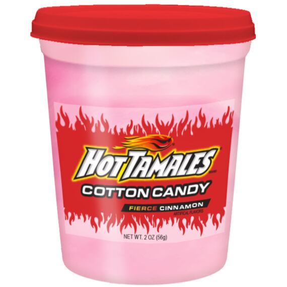 Hot Tamales cukrová vata se skořicovou příchutí 56 g