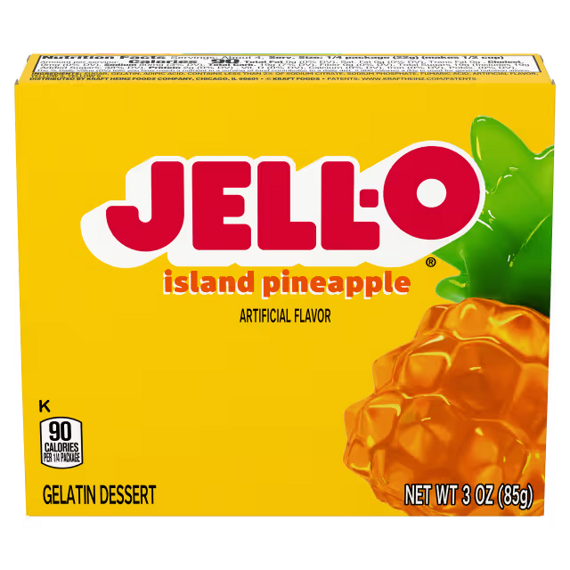 Jell-O instant zselatin ananász ízesítéssel 85 g
