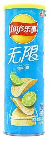 Lay's Stax chipsy s příchutí limetky 90 g
