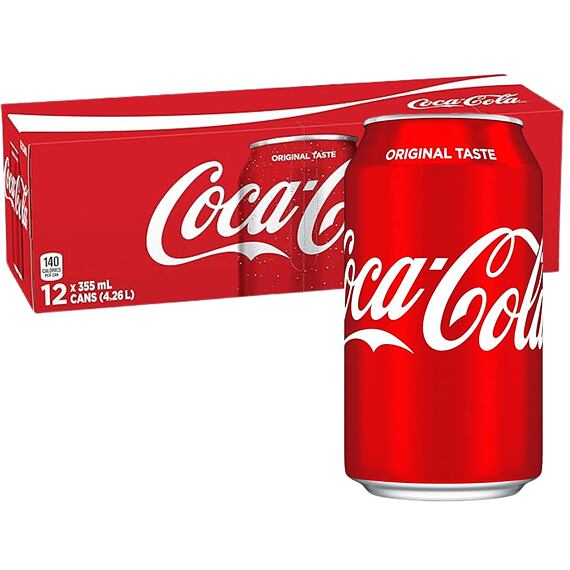 Coca-Cola sycená limonáda 355 ml Celé Balení 12 ks