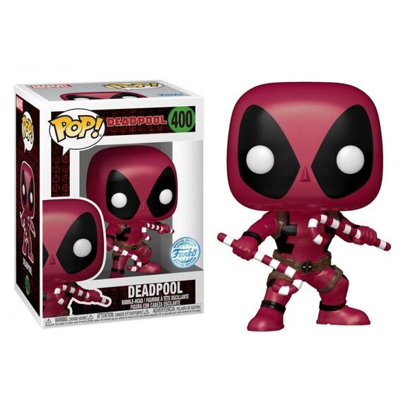 Funko Pop! Marvel N° 400 - Vánoční Deadpool