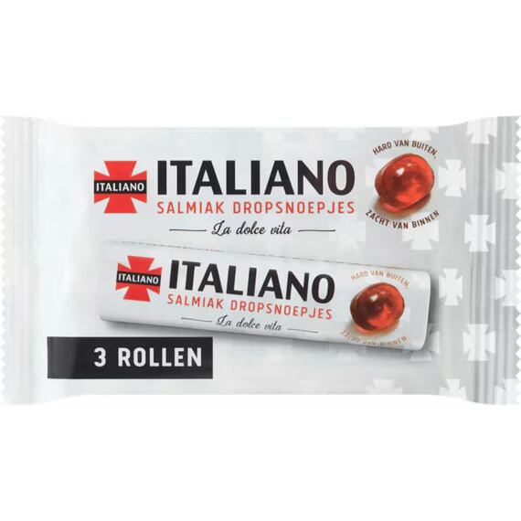 Italiano lékořicové bonbony se salmiakem 3 x 33 g