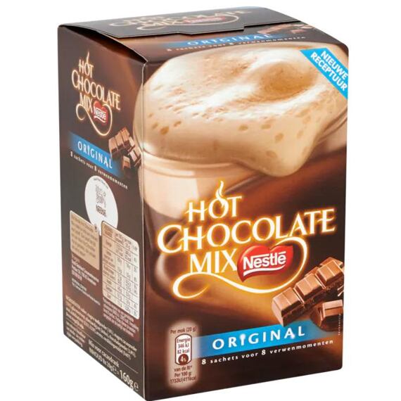 Nestlé směs na horkou čokoládu 8 x 20 g