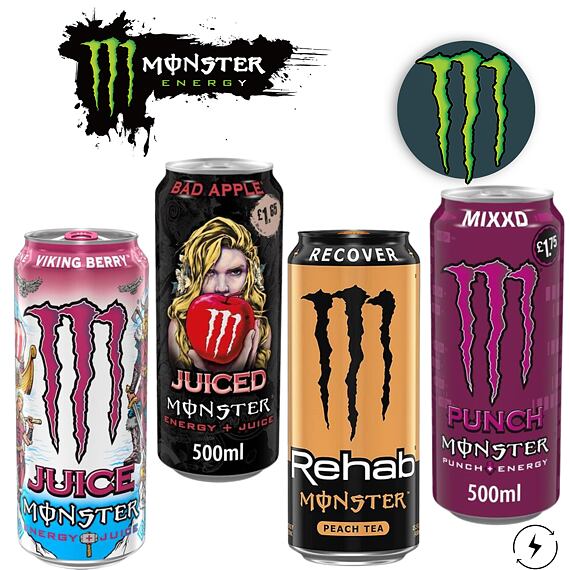 Energia robbanás Monster Energyvel