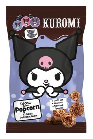 Kuromi popcorn s čokoládovou příchutí 50 g
