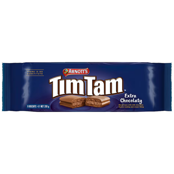 Tim Tam čokoládové sušenky s čokoládovou náplní a polevou 200 g